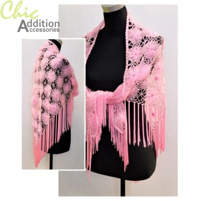 Beaded Shawl 23057-C